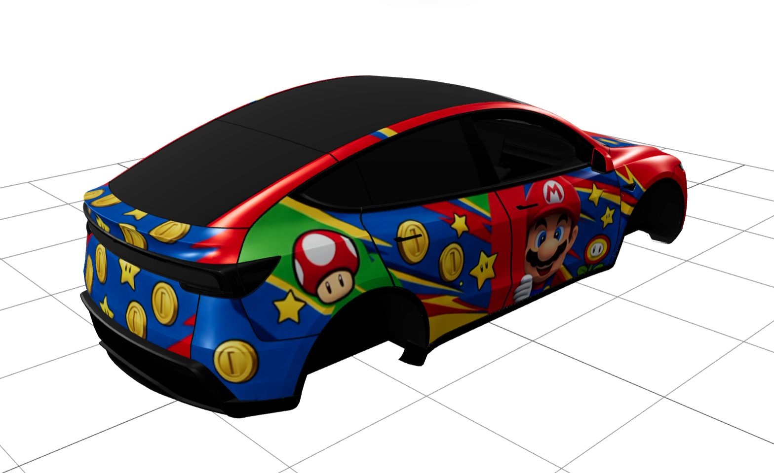 马里奥精品皮肤 实车效果图 2