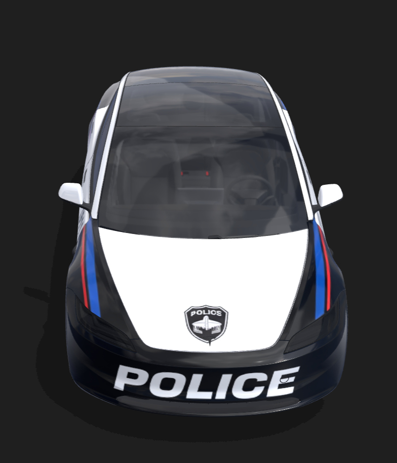 国外警车 实车效果图 3