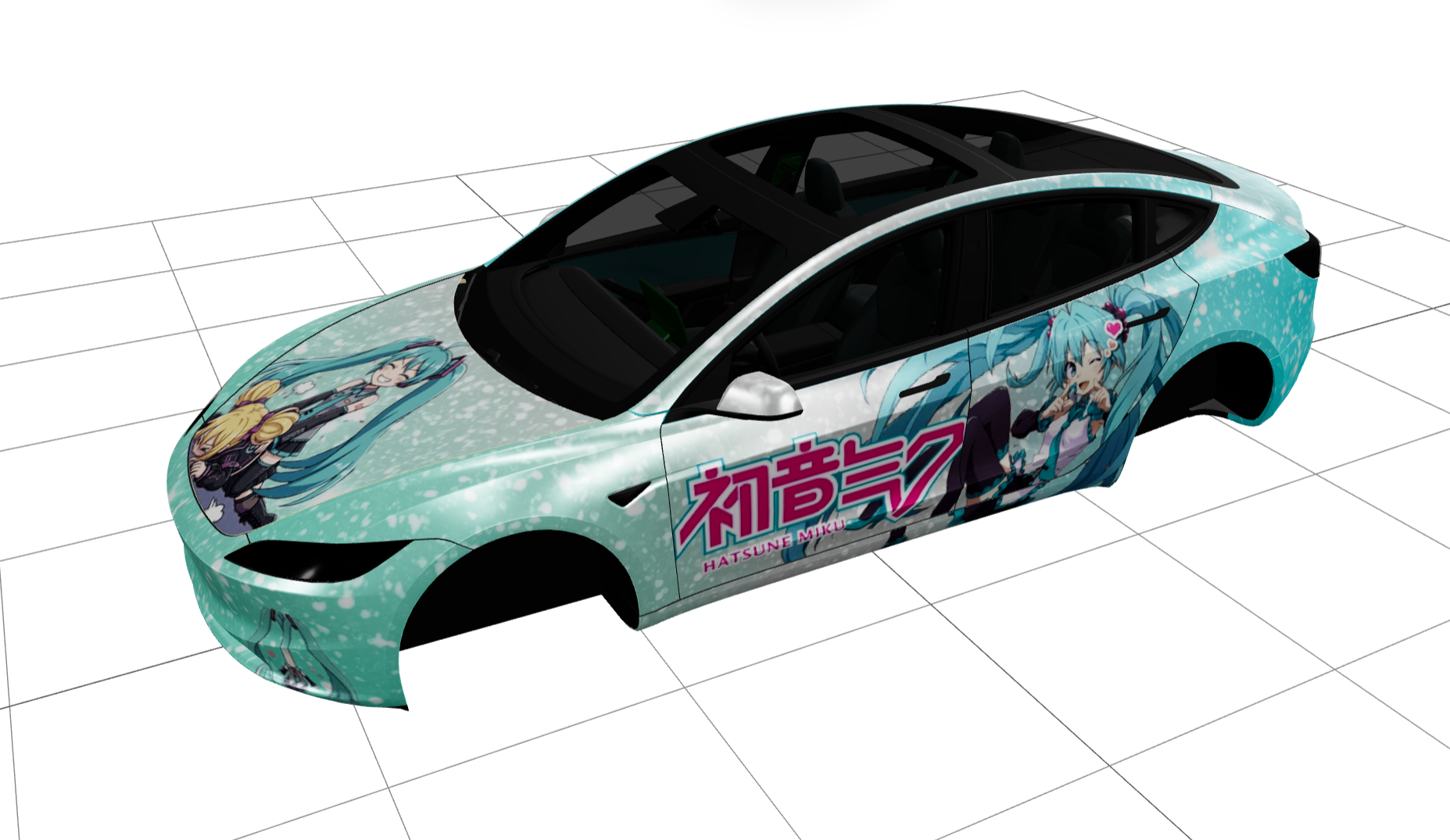 初音 实车效果图 1