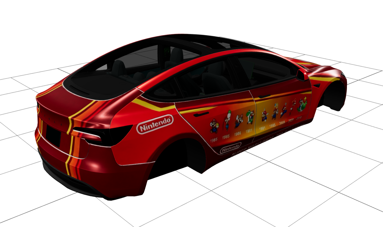 焕新3马里奥 实车效果图 2