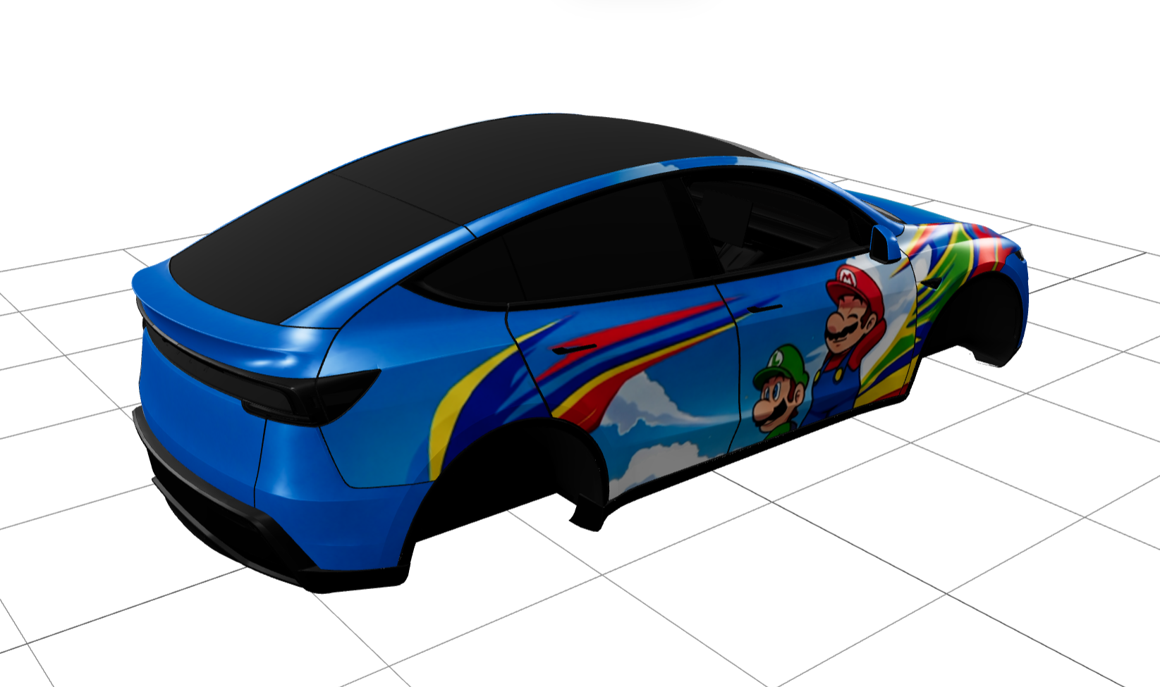 马里奥精品皮肤 实车效果图 2