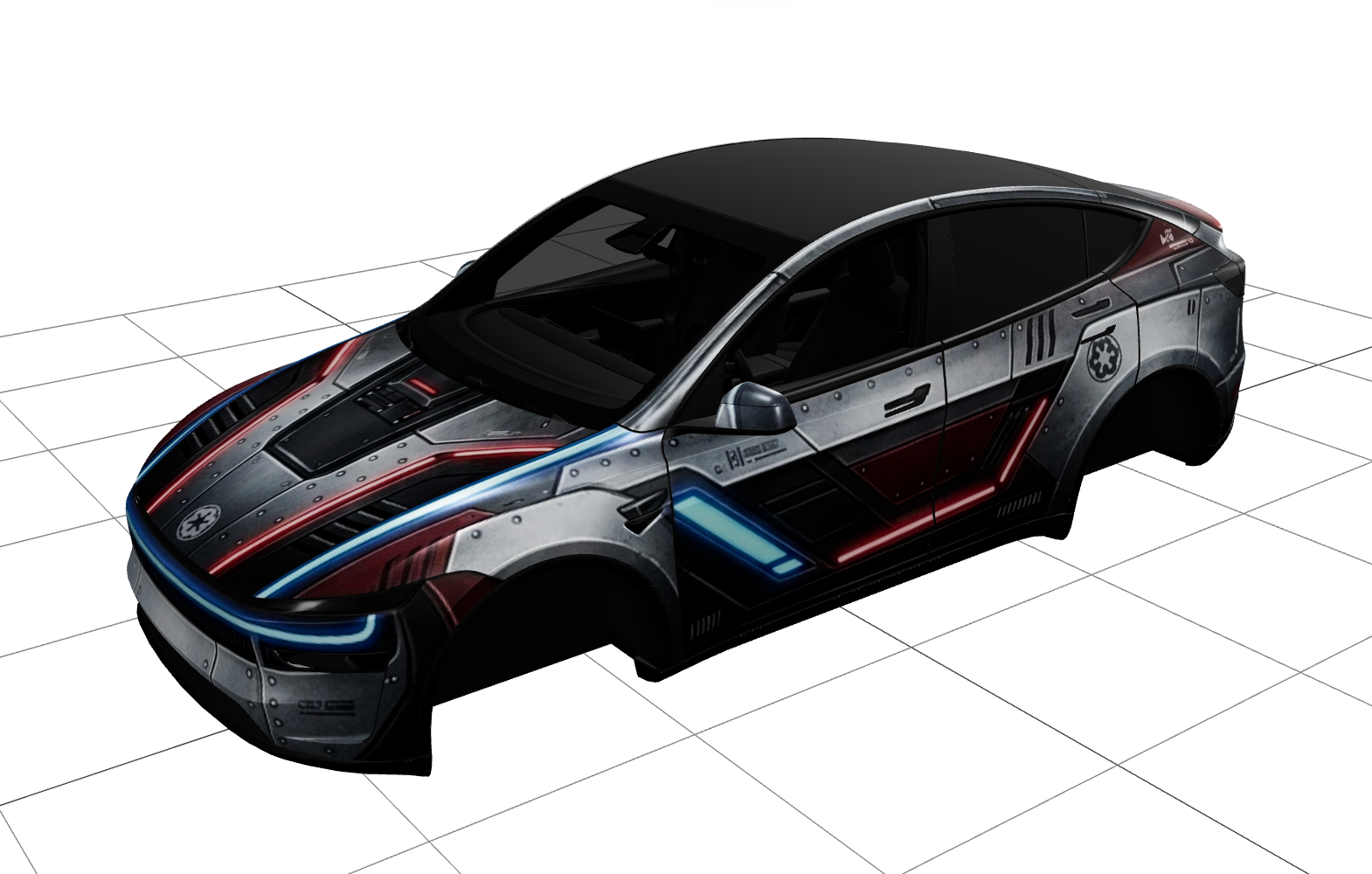 精品皮肤 实车效果图 2