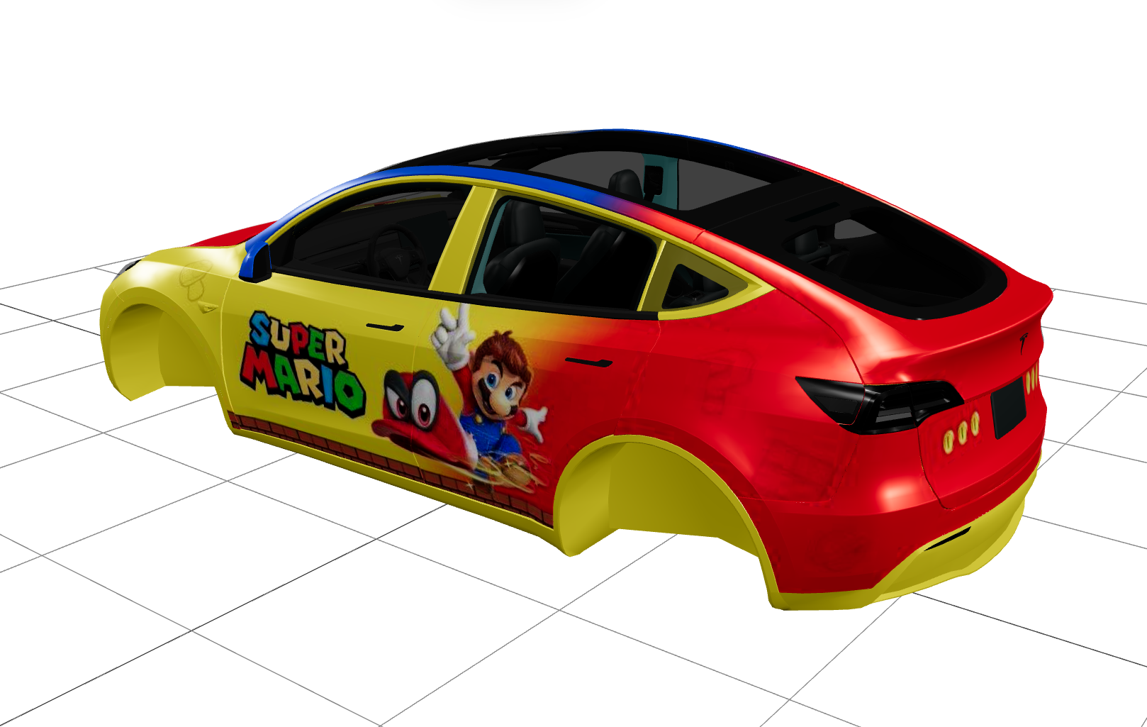 精品皮肤 实车效果图 1