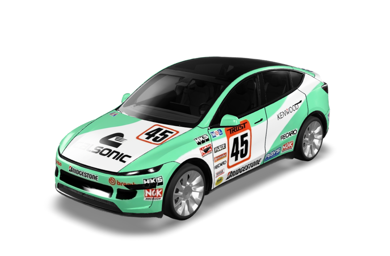 JGTC retro racing livery 实车效果图 1