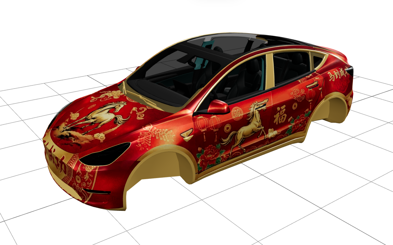 马到成功 实车效果图 1