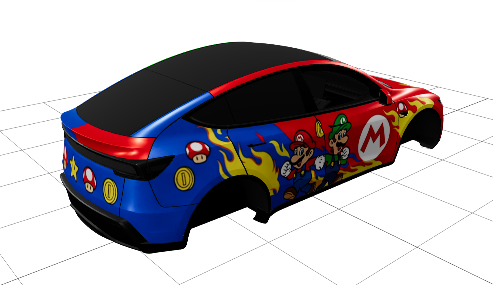 马里奥精品皮肤 实车效果图 2