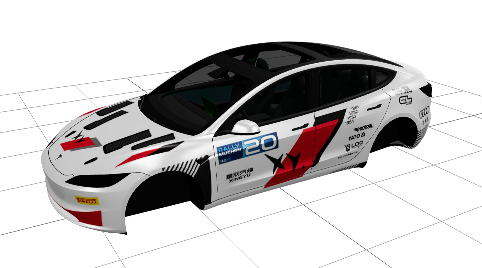 焕新3 飞驰人生3精制版 实车效果图 1