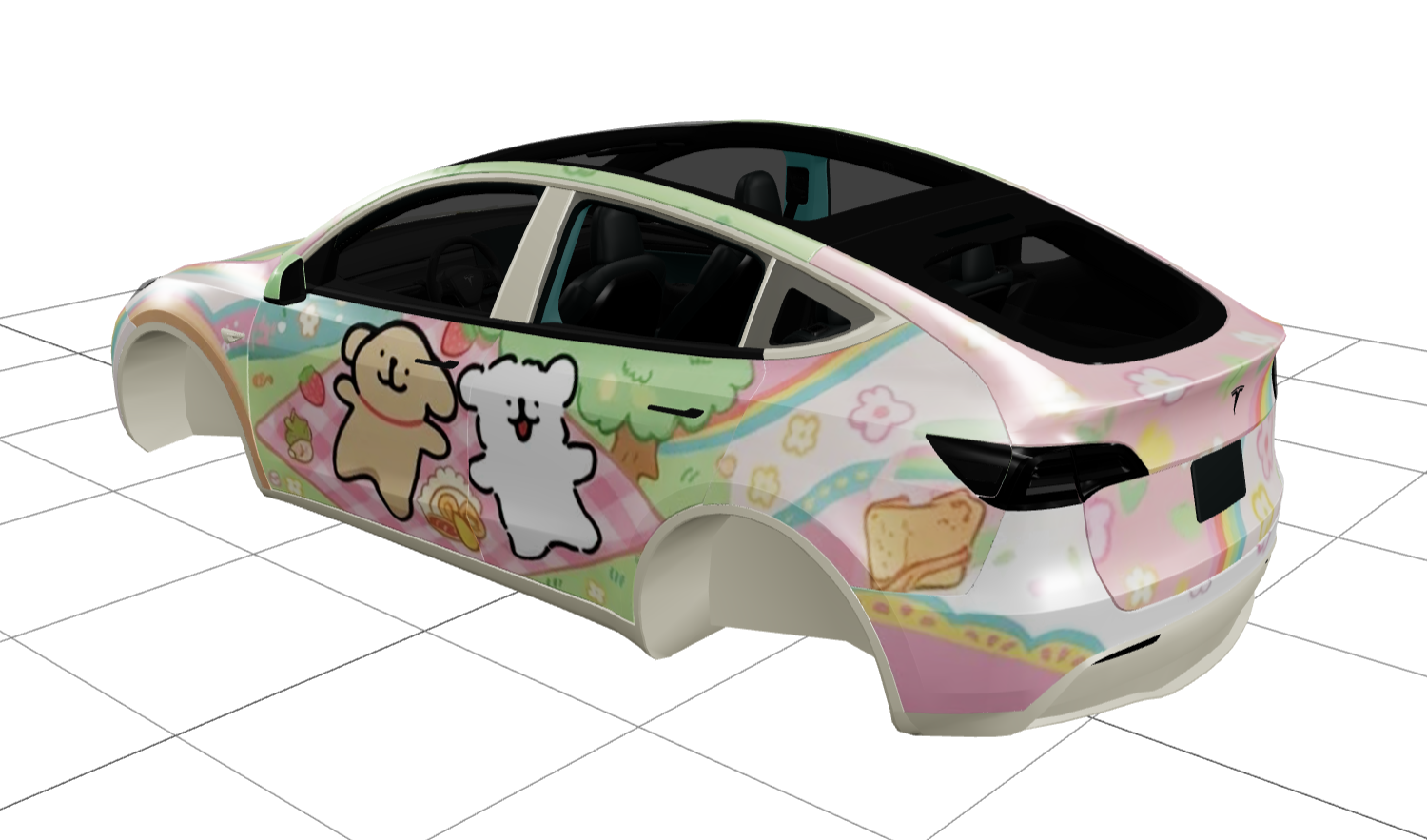 精品皮肤 实车效果图 2