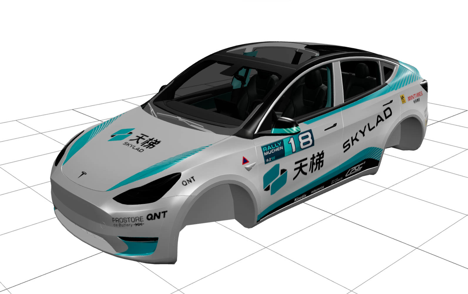 18号天梯赛车（精修版） 实车效果图 1