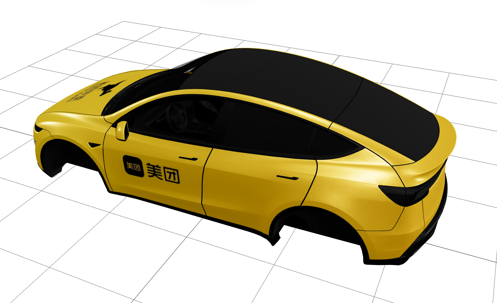 美团外卖修复版 实车效果图 1