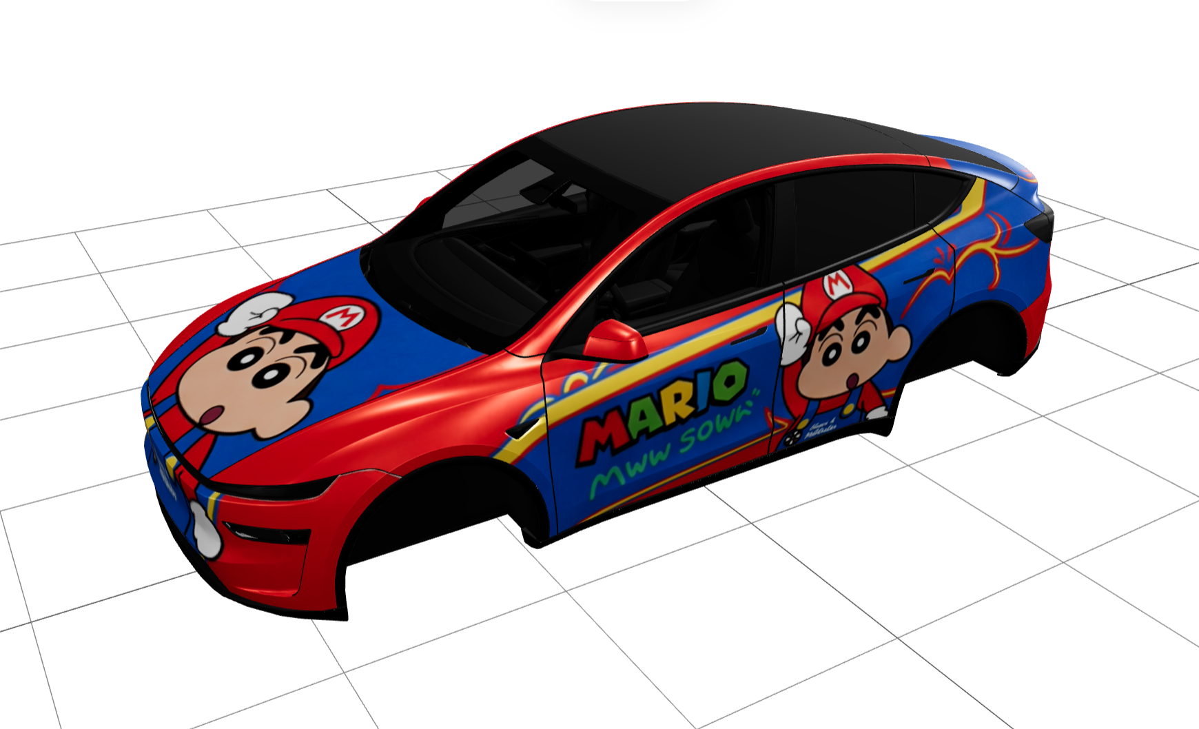 马里奥精品皮肤 实车效果图 1