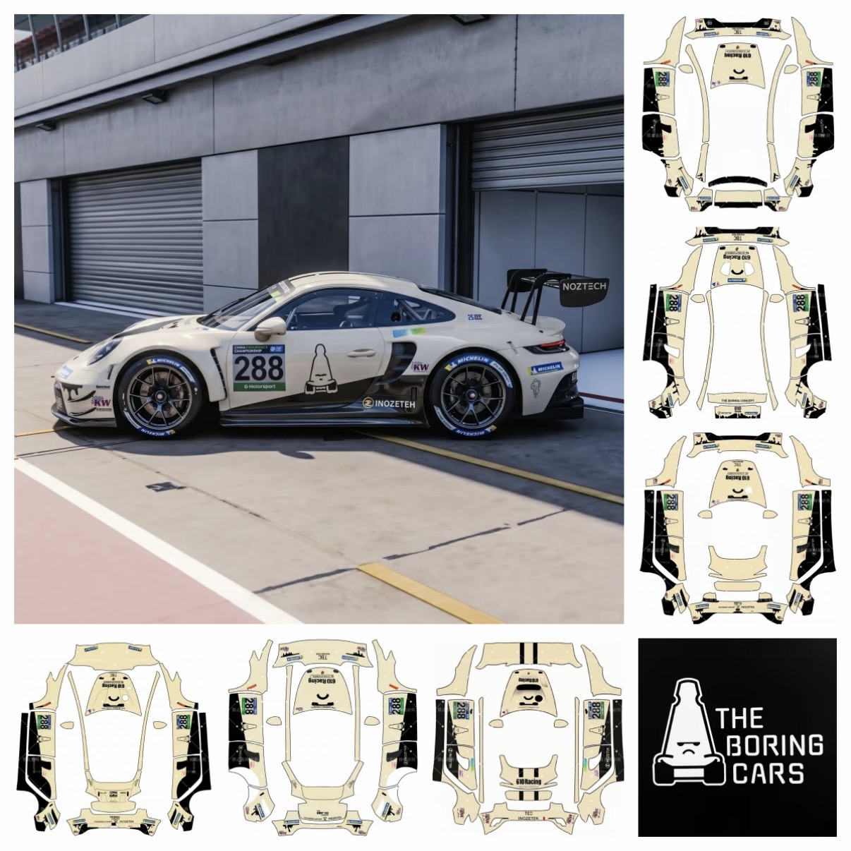 288 Porsche 911 GT3Cup 实车效果图 1