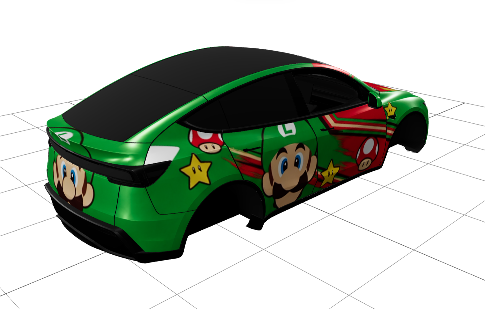 马里奥精品皮肤 实车效果图 2