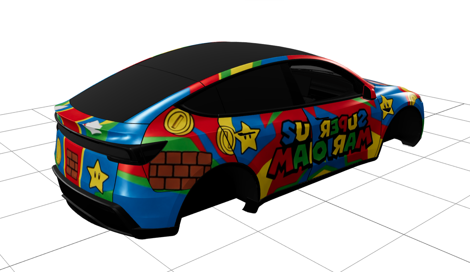 马里奥精品皮肤 实车效果图 2