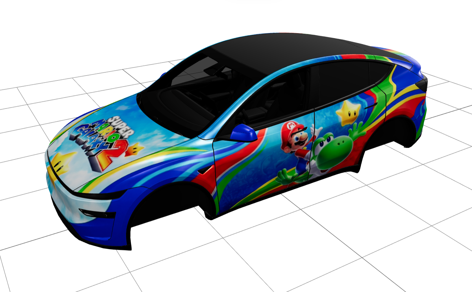 马里奥精品皮肤 实车效果图 1