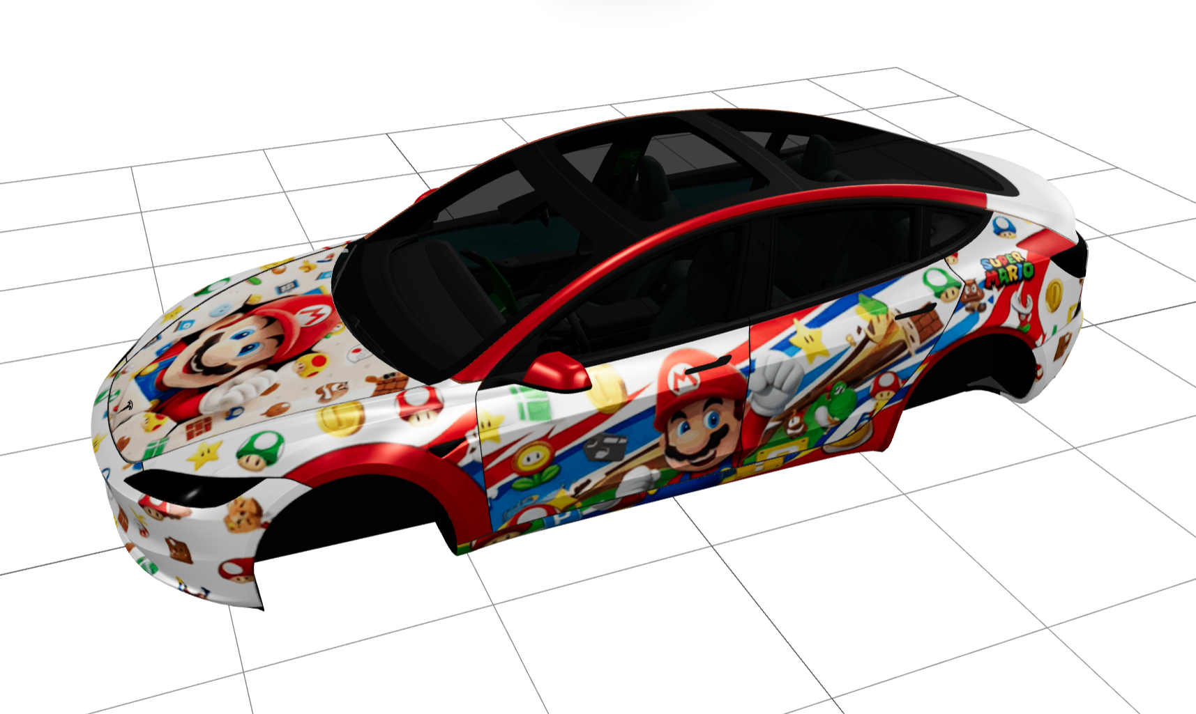 焕新3马里奥 实车效果图 1