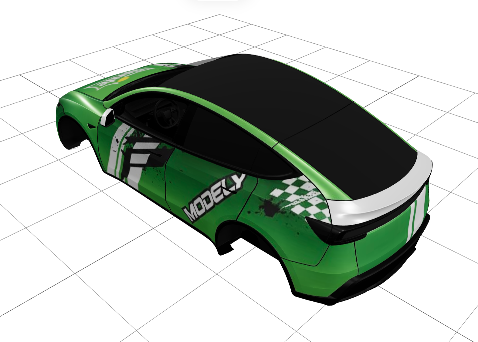 赛车精品皮肤 实车效果图 1