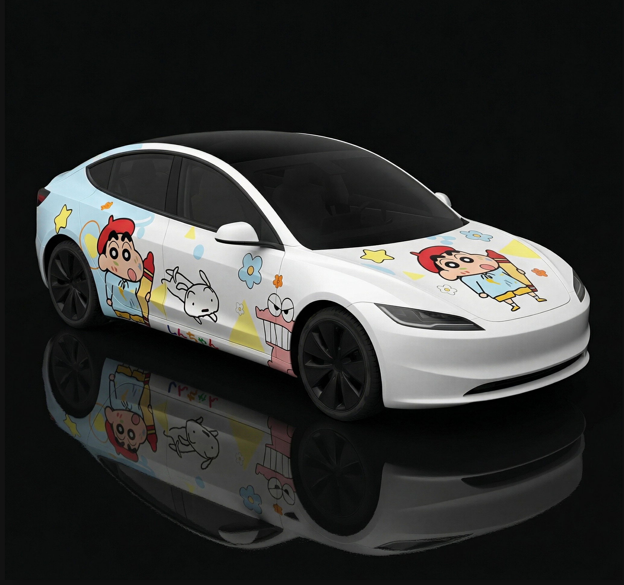 蜡笔小新精制版 实车效果图 1