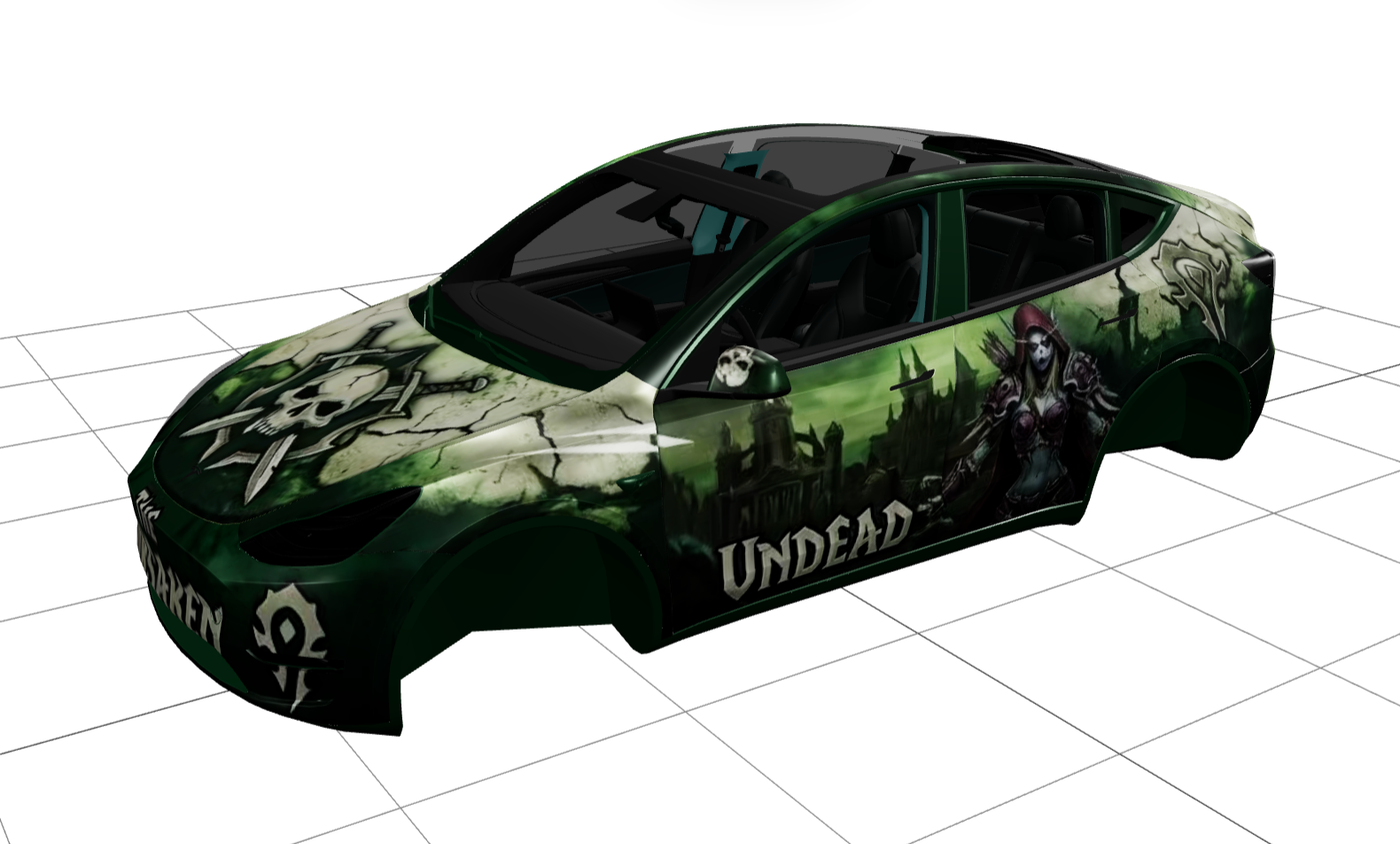 魔兽世界 实车效果图 1