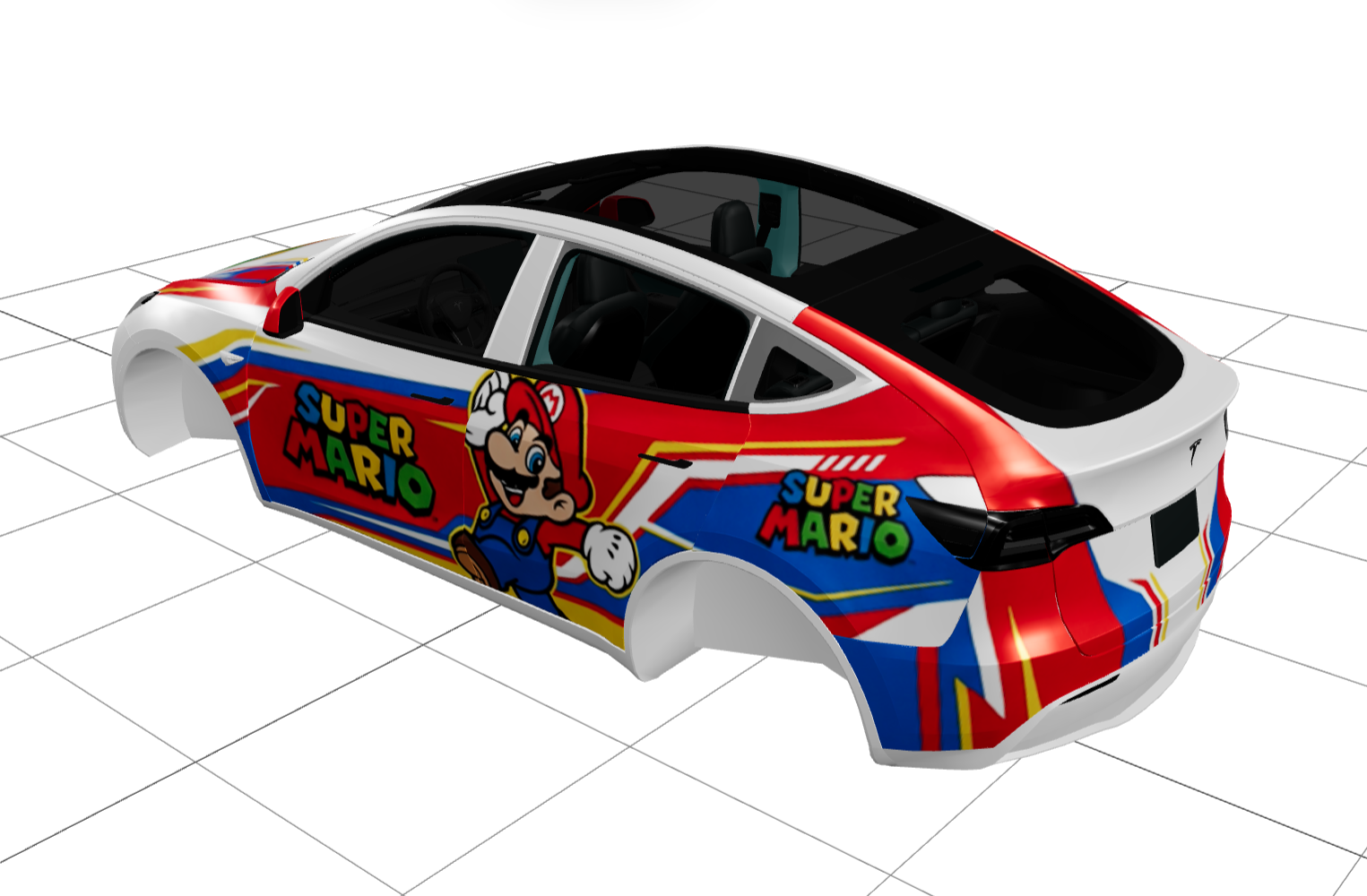 马里奥精品皮肤 实车效果图 2