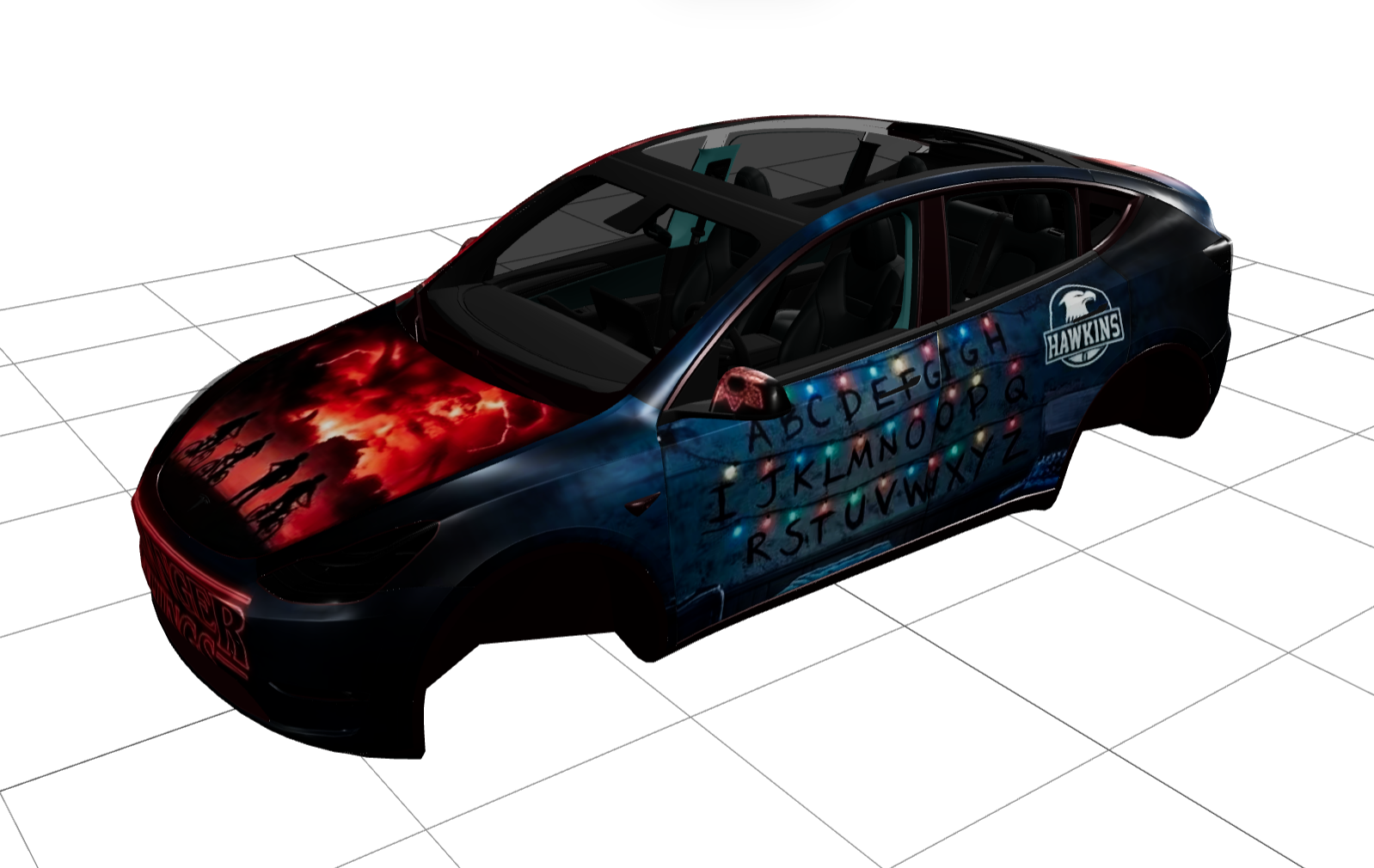 精品皮肤 实车效果图 1