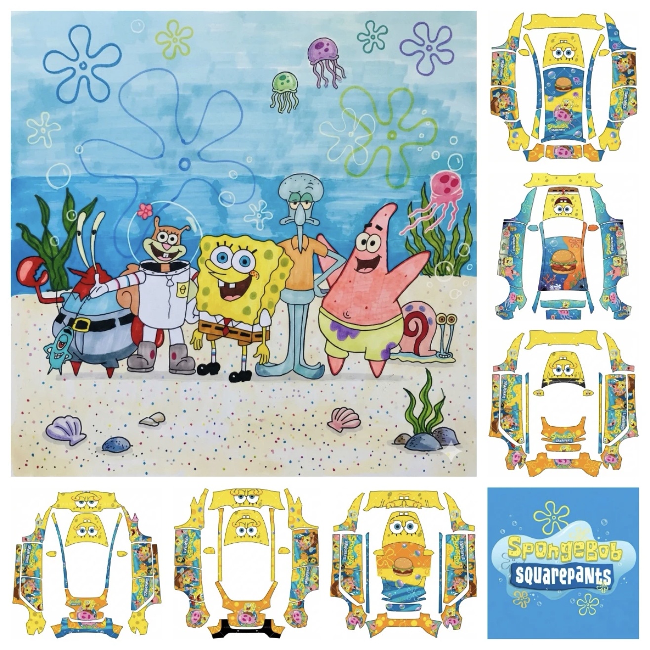 海绵宝宝 实车效果图 1