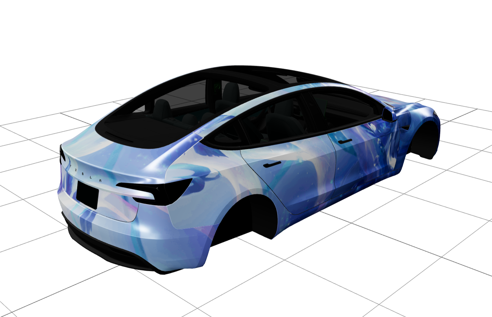 王者荣耀 艾琳-陌上桑 实车效果图 2