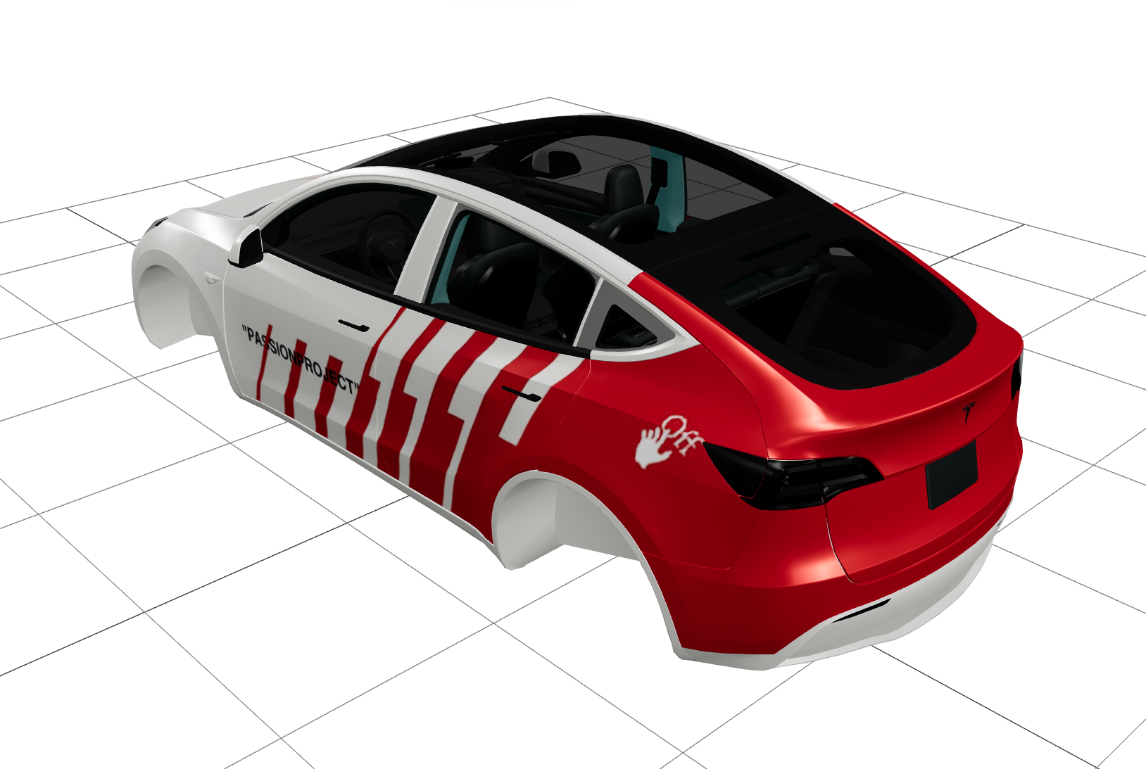 保时捷靓车皮肤 实车效果图 1