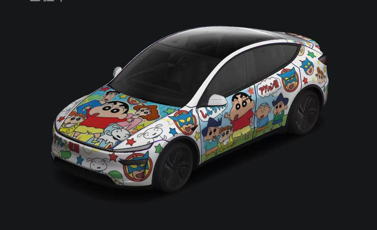 蜡笔小新无敌版 实车效果图 1