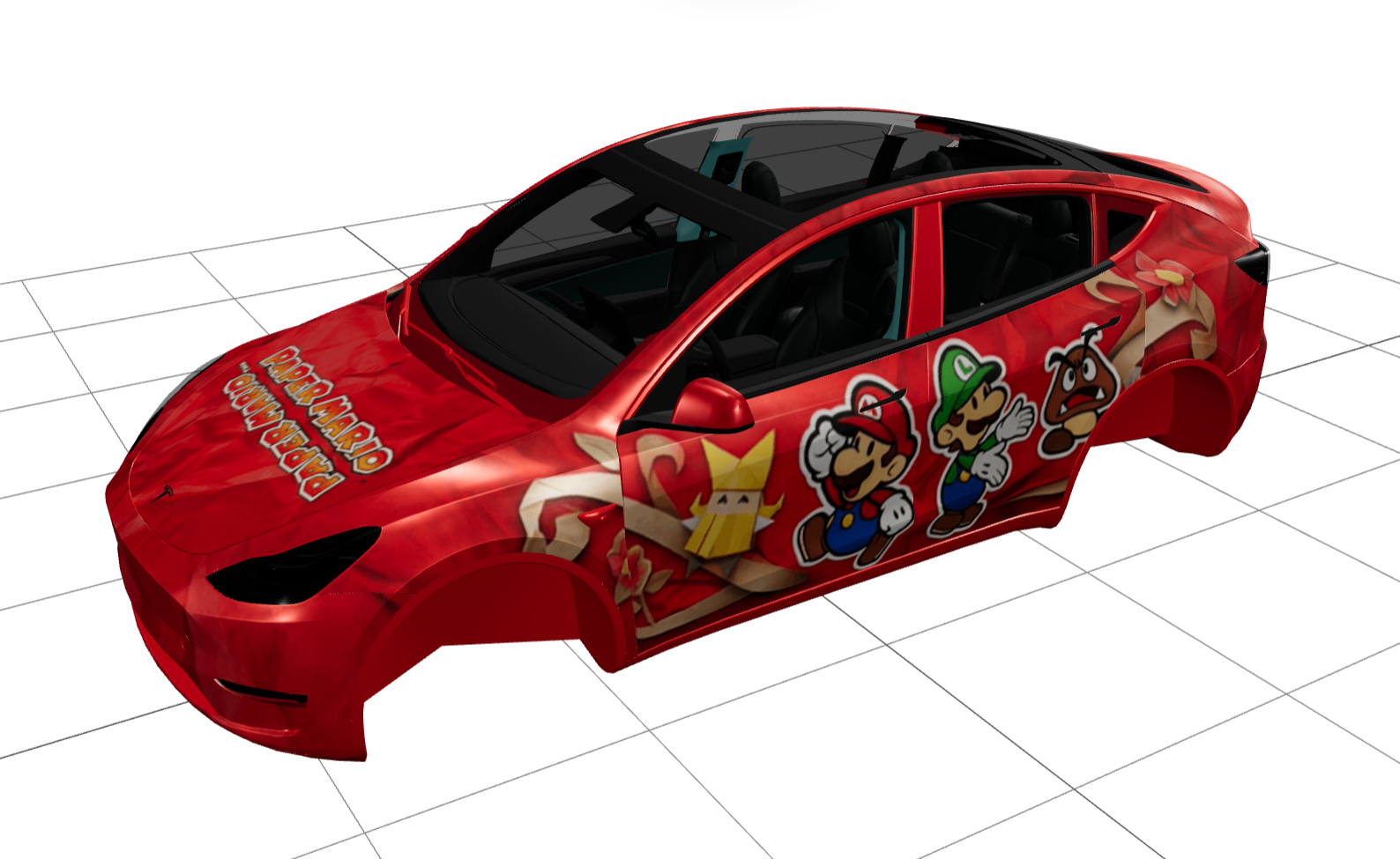 马里奥精品皮肤 实车效果图 1