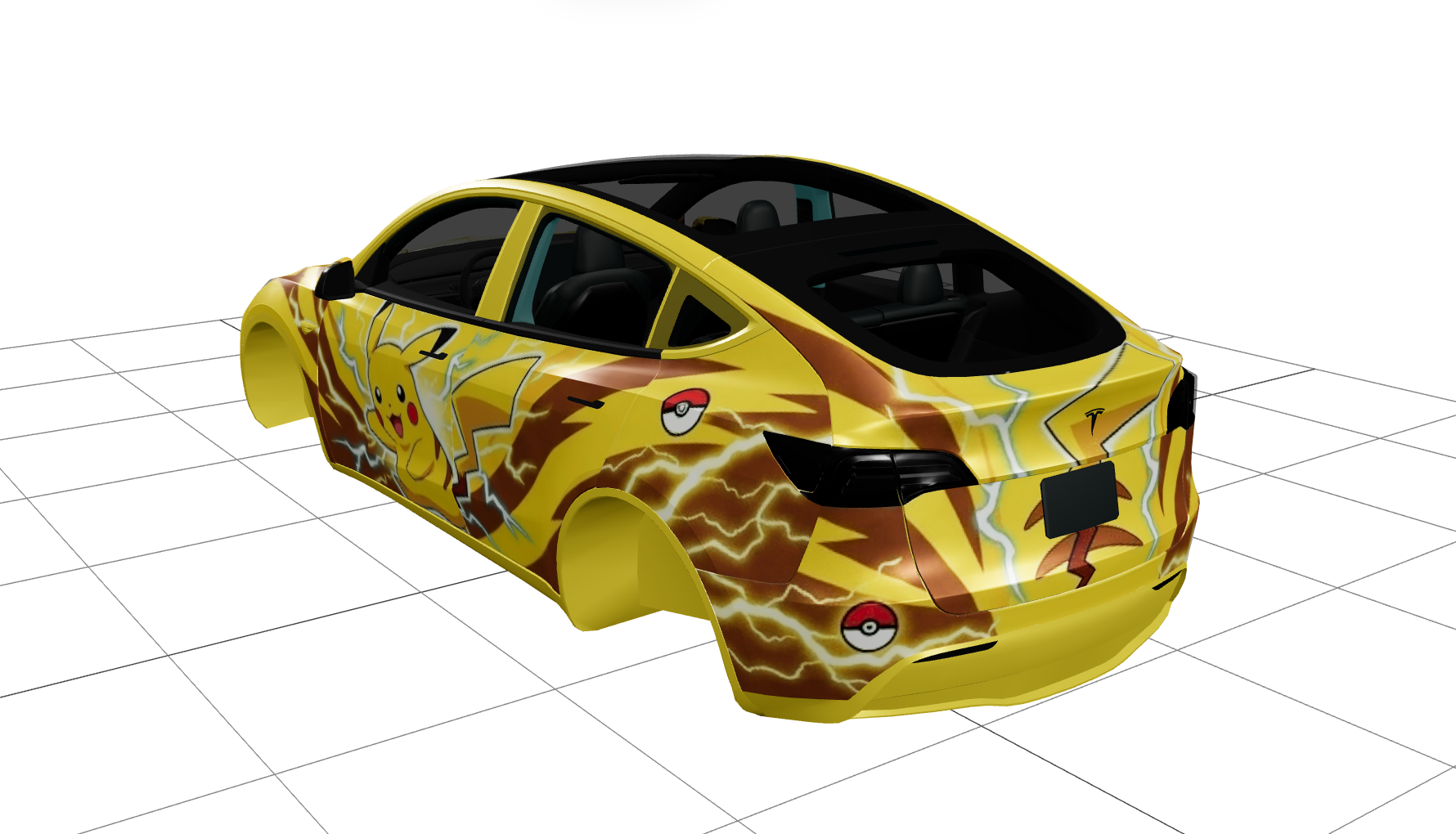 比卡丘修复版 实车效果图 1