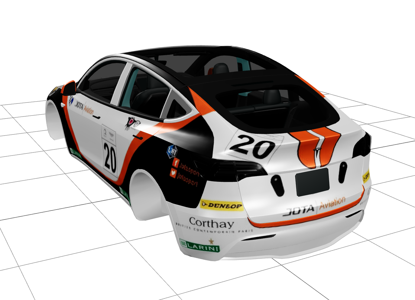 赛道靓车 实车效果图 1