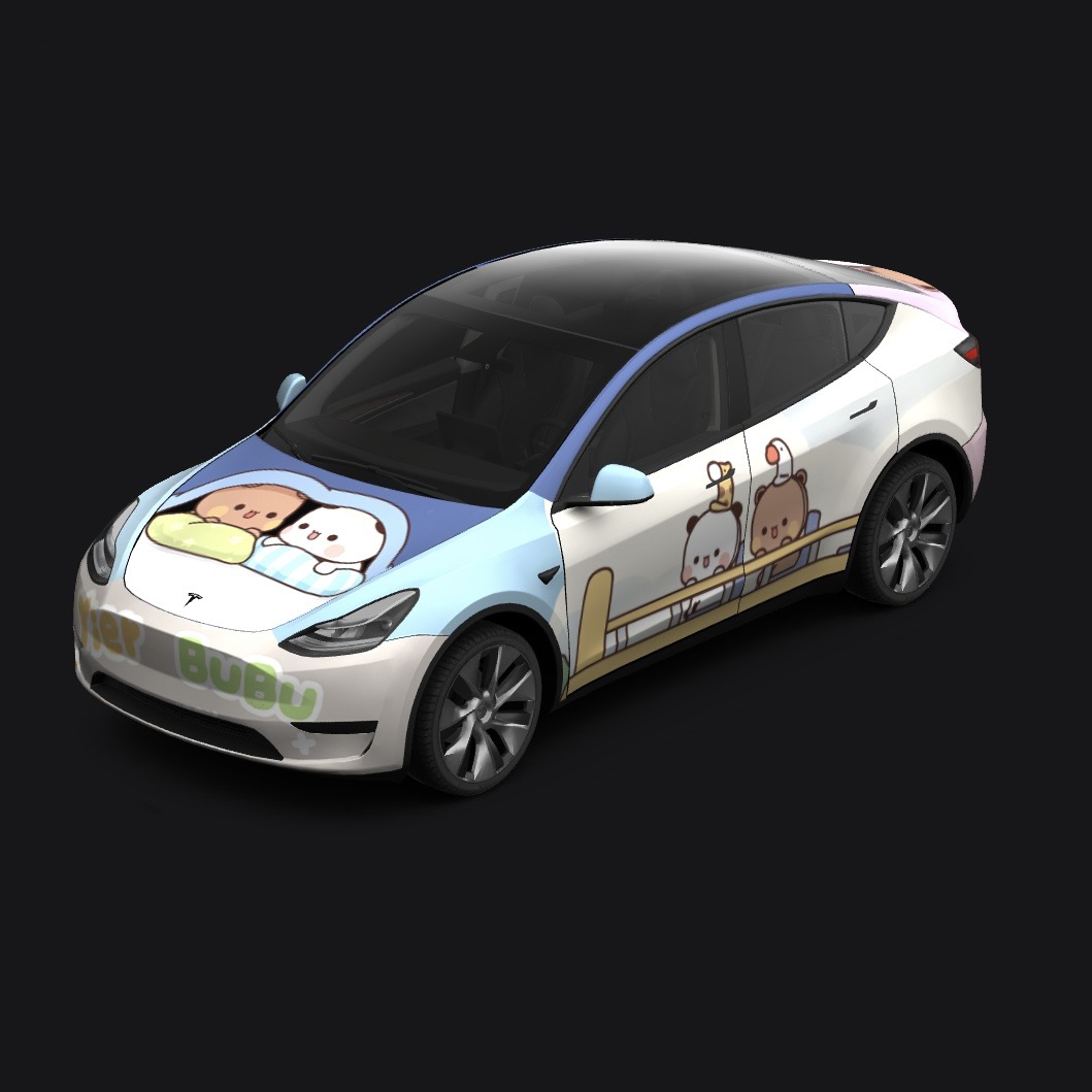 一二布布快乐熊车 实车效果图 1