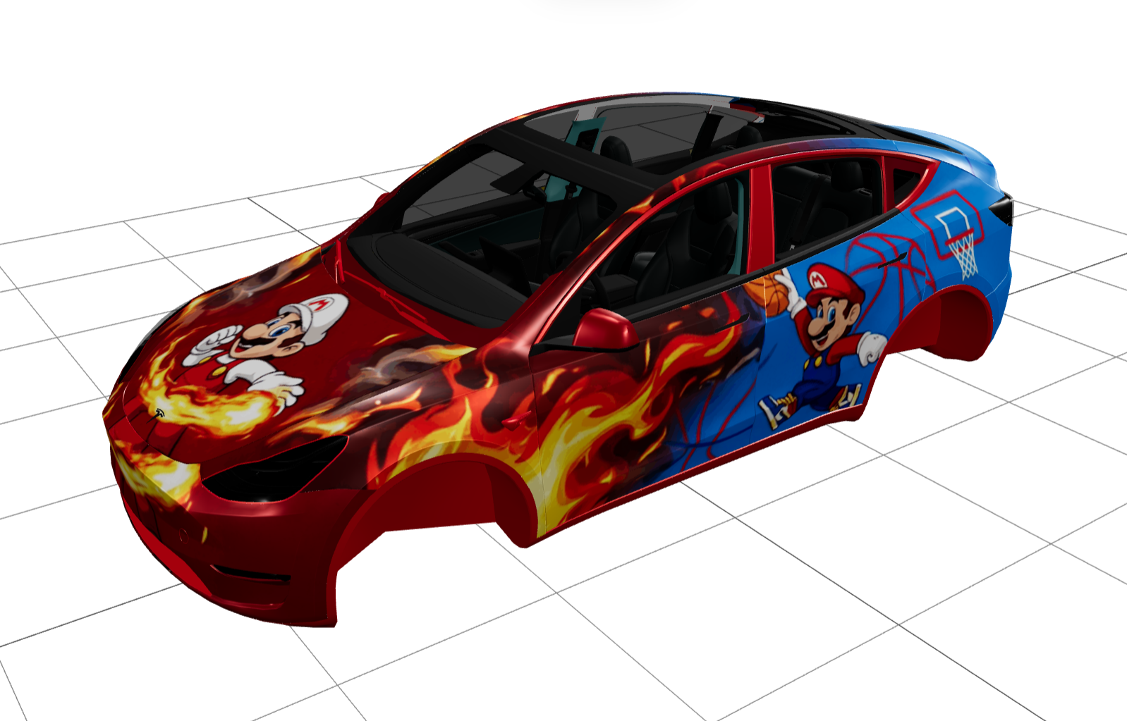 马里奥精品皮肤 实车效果图 1