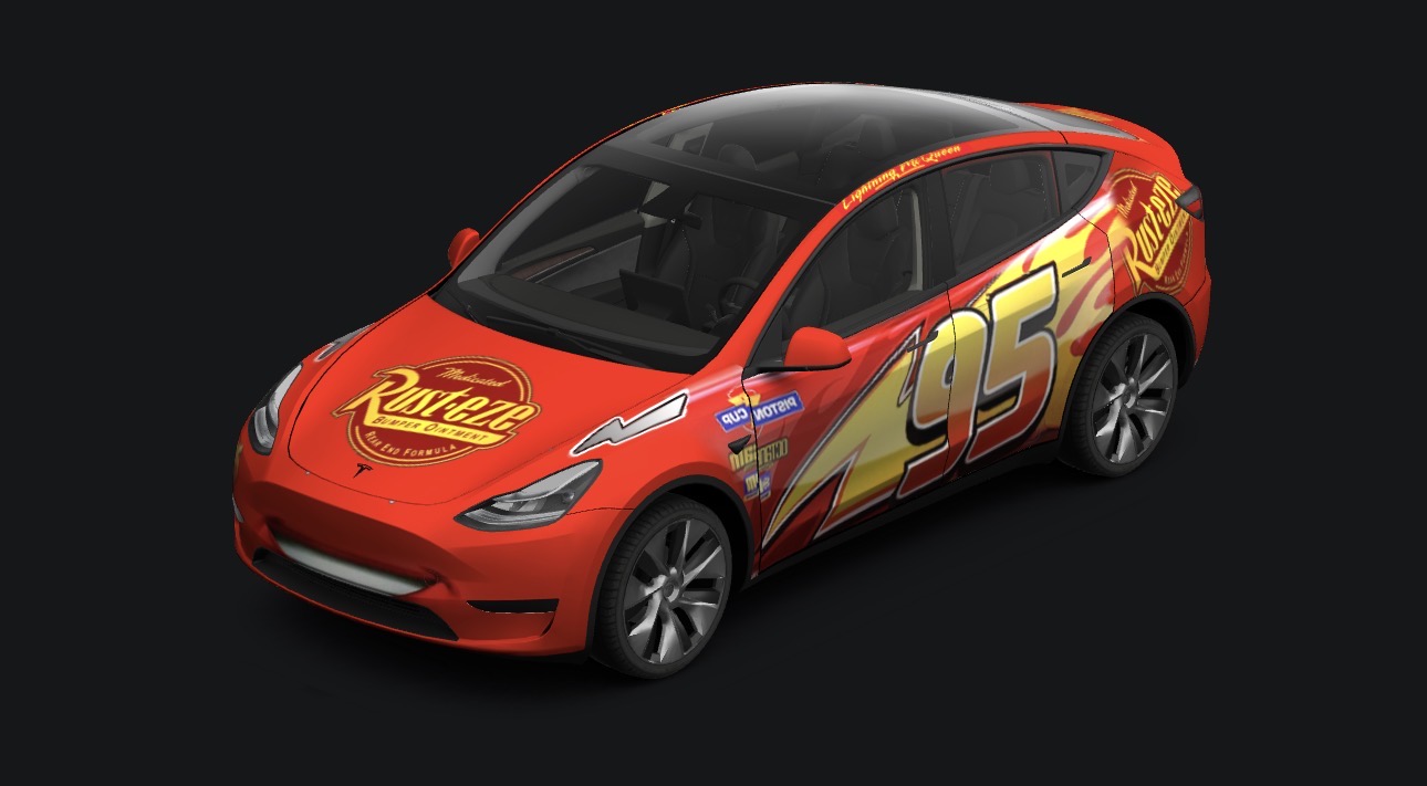 闪电麦昆 实车效果图 1