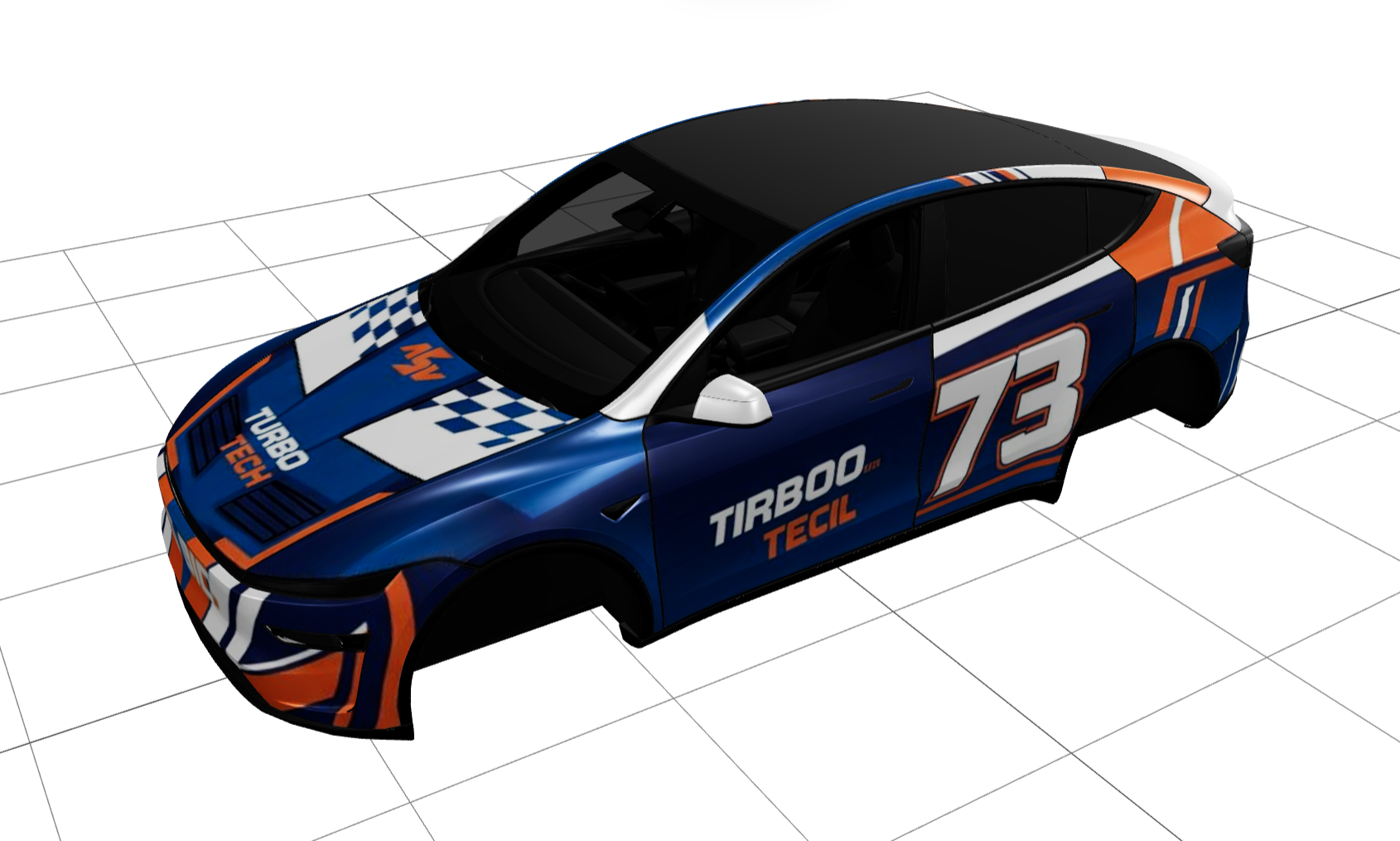 精品赛车皮肤 实车效果图 2