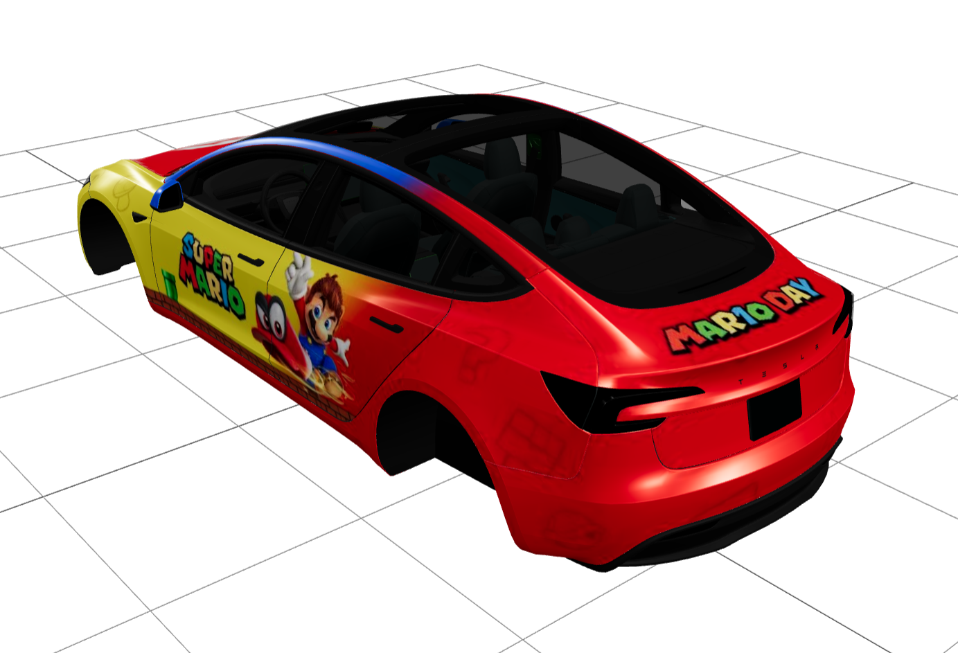 精品皮肤 实车效果图 1