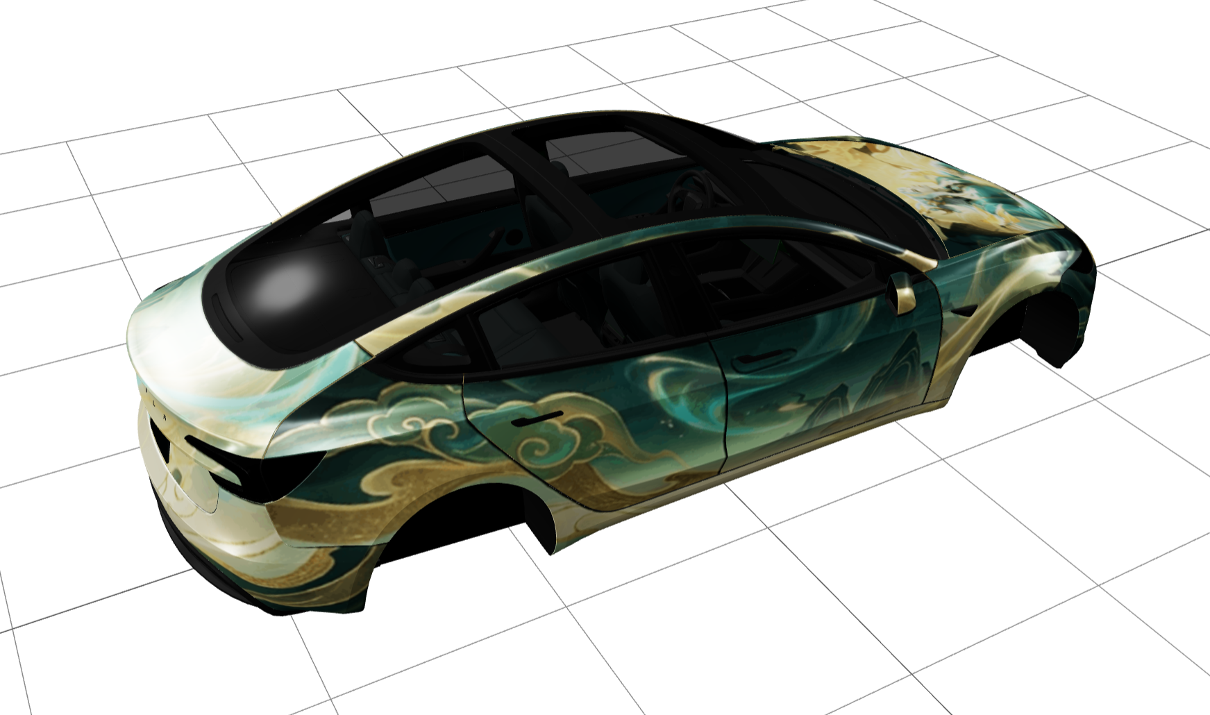 王者荣耀 赵怀真-器灵浮梦炉 实车效果图 2