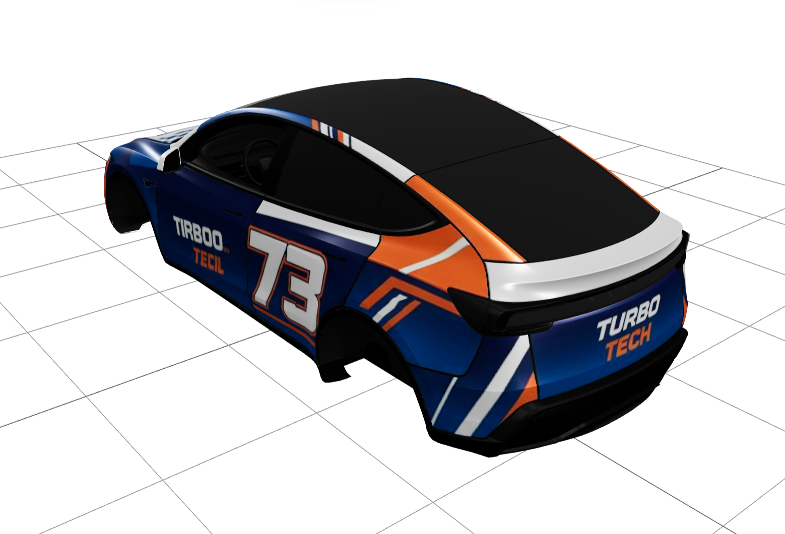 精品赛车皮肤 实车效果图 1