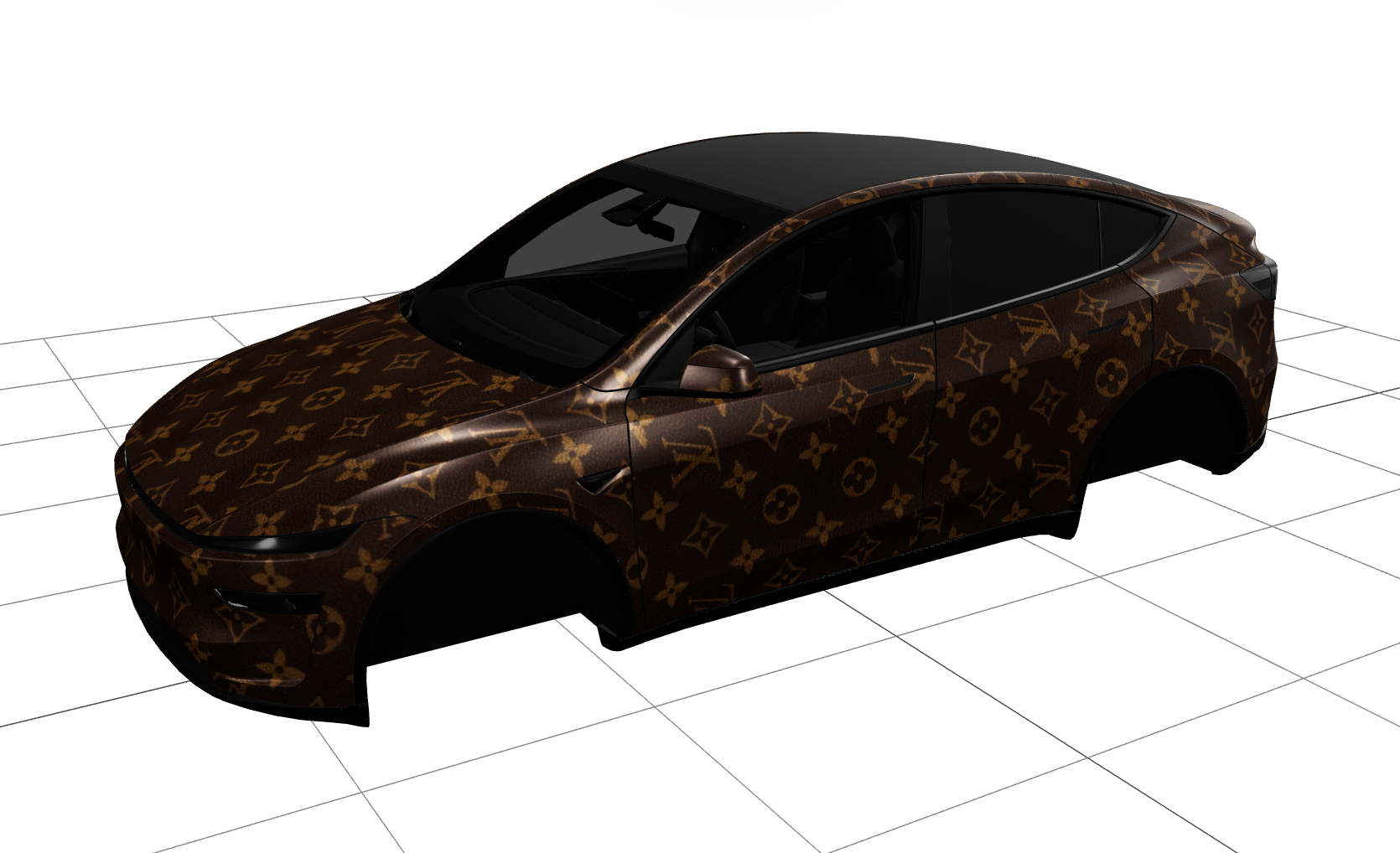 LV豪华皮肤 实车效果图 1