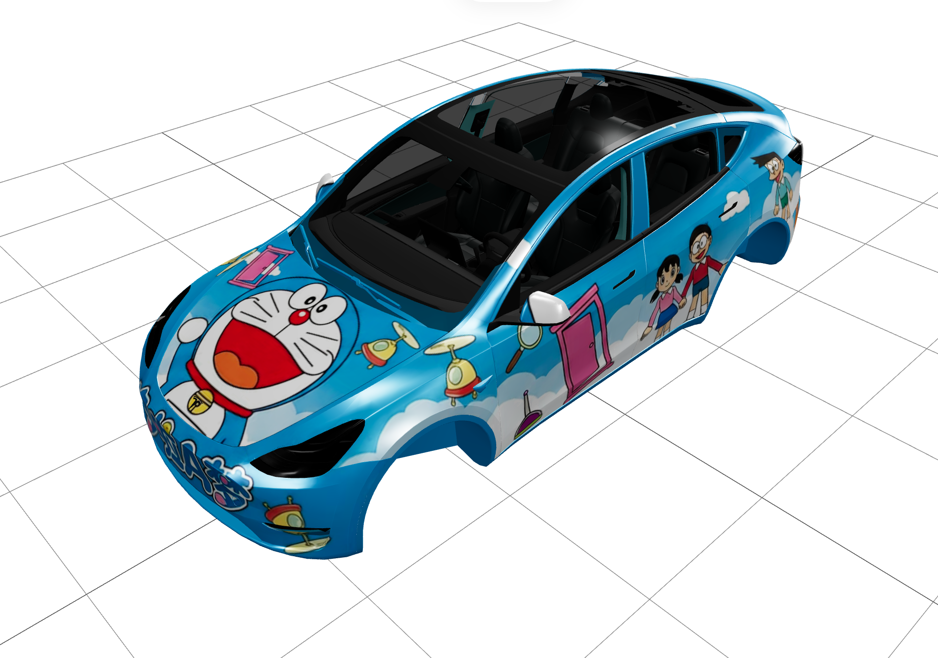 哆啦A梦 实车效果图 2