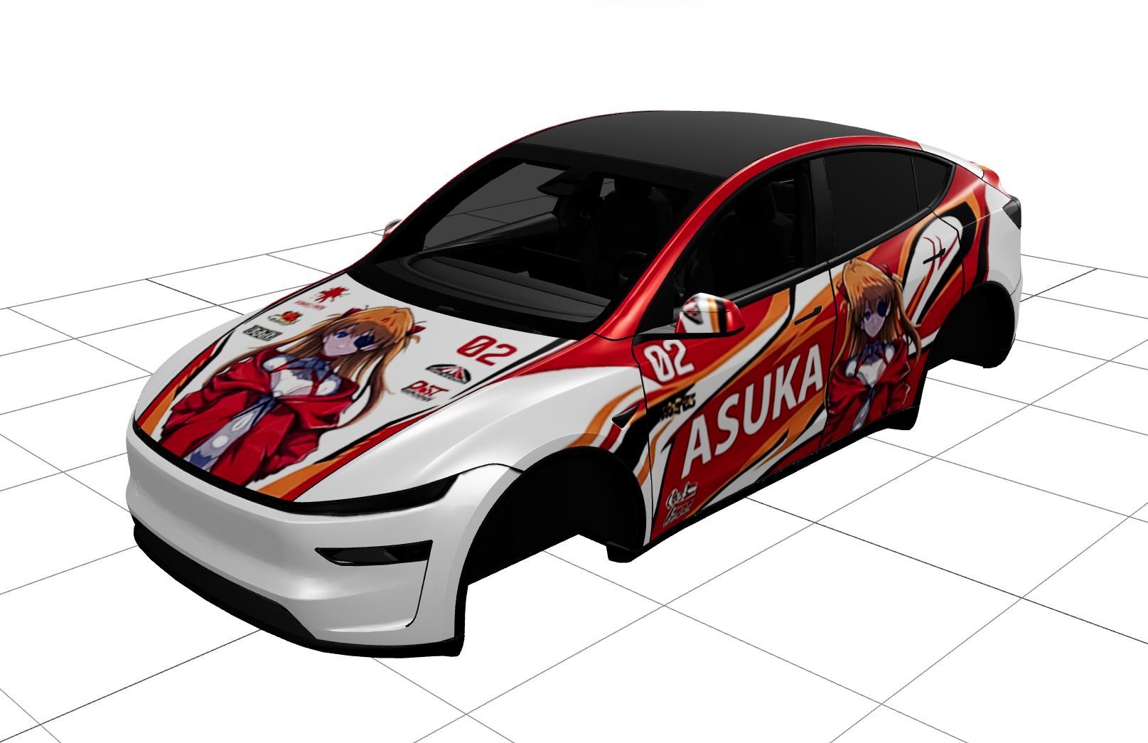 ASUKA皮肤 实车效果图 2