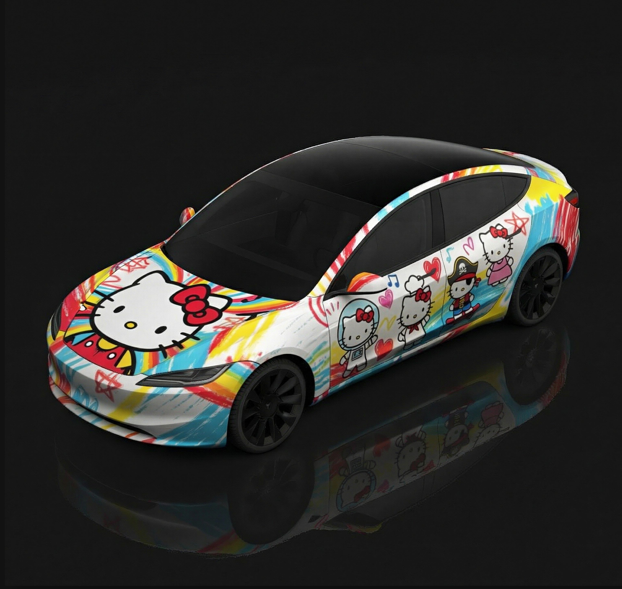 哈喽KT 实车效果图 1