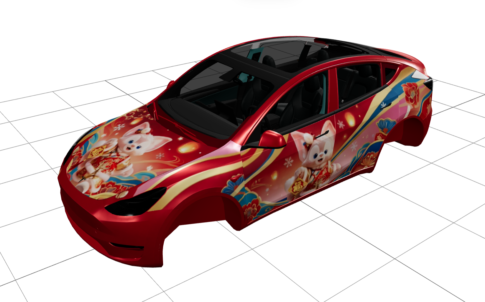 LinaBell 实车效果图 1