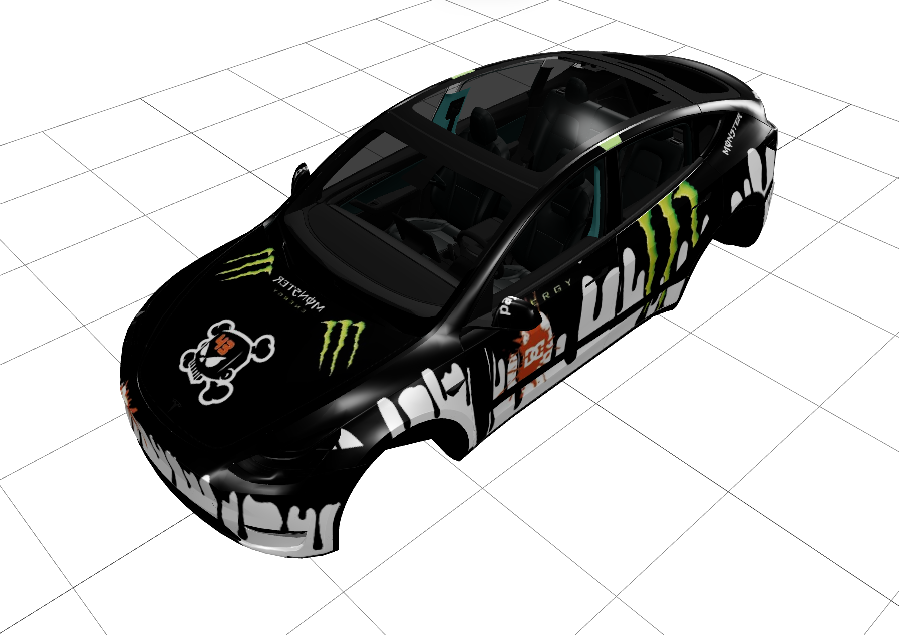 精品皮肤 实车效果图 1