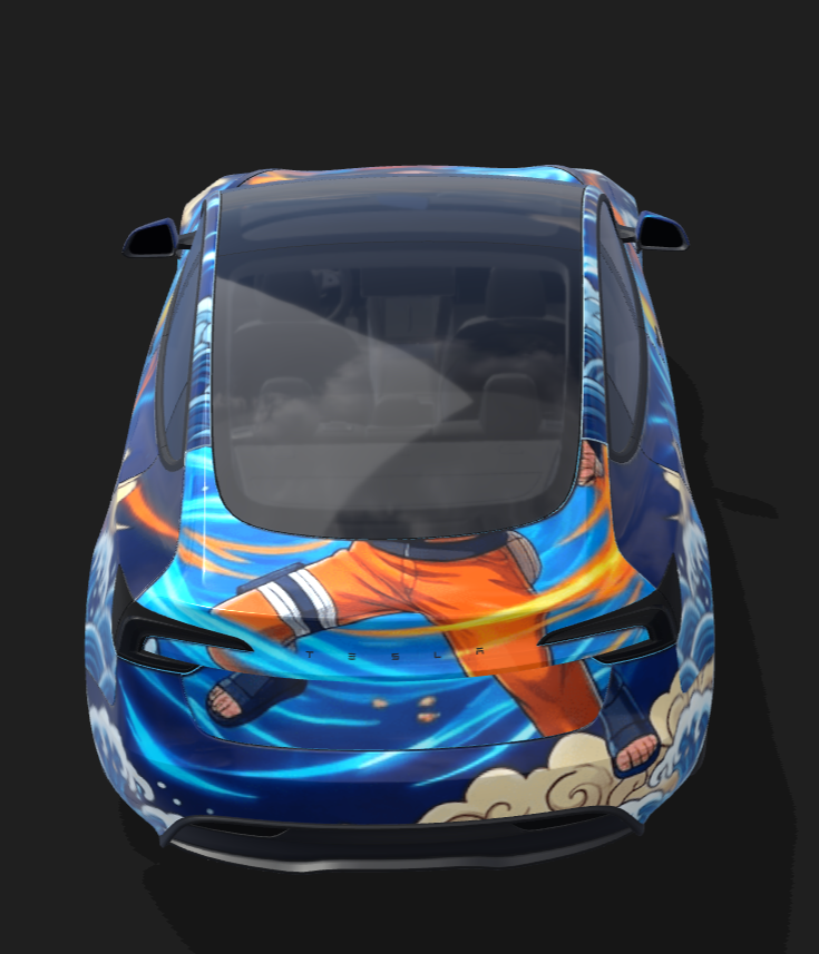 漩涡鸣人 实车效果图 3