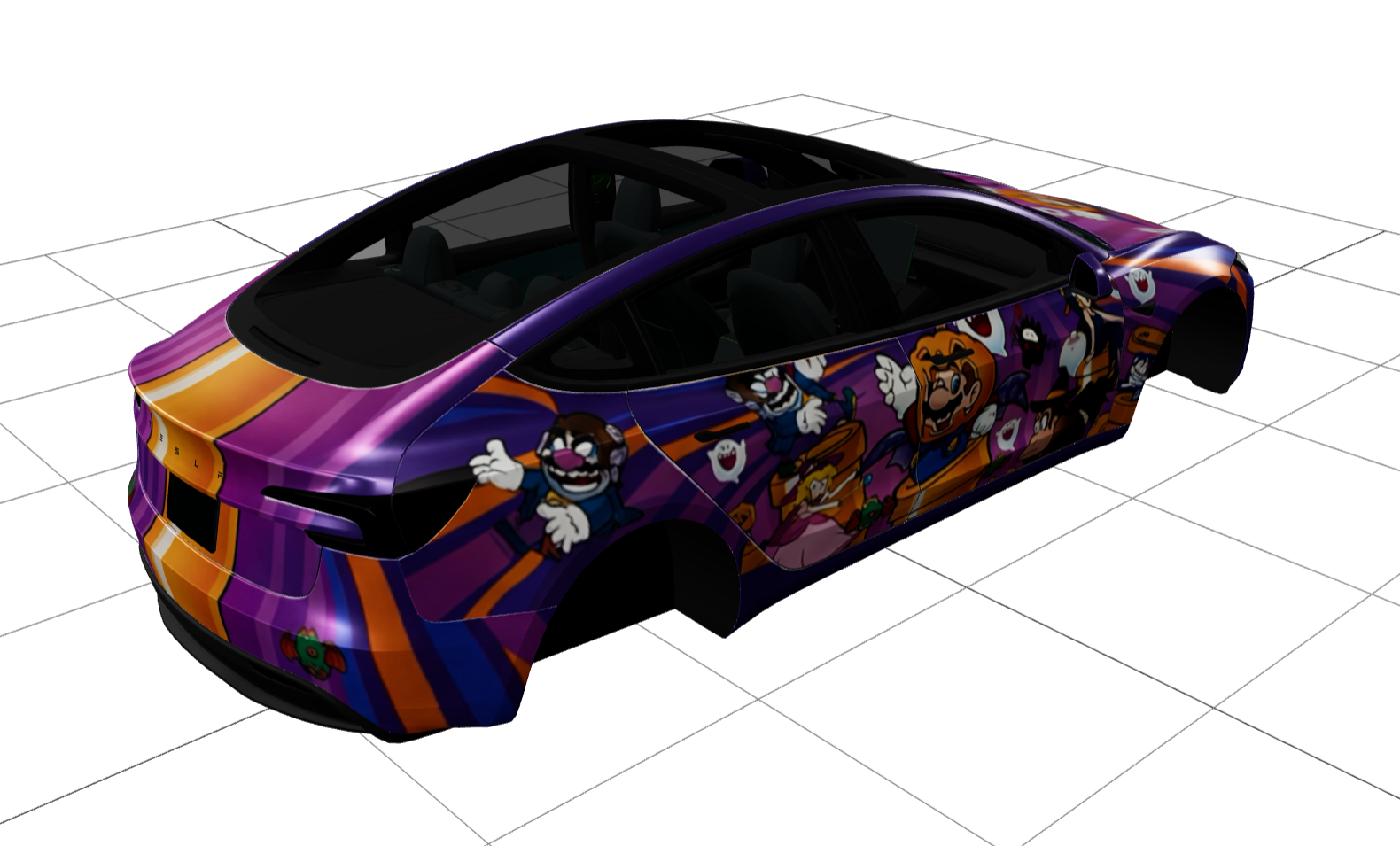 焕新3马里奥 实车效果图 2