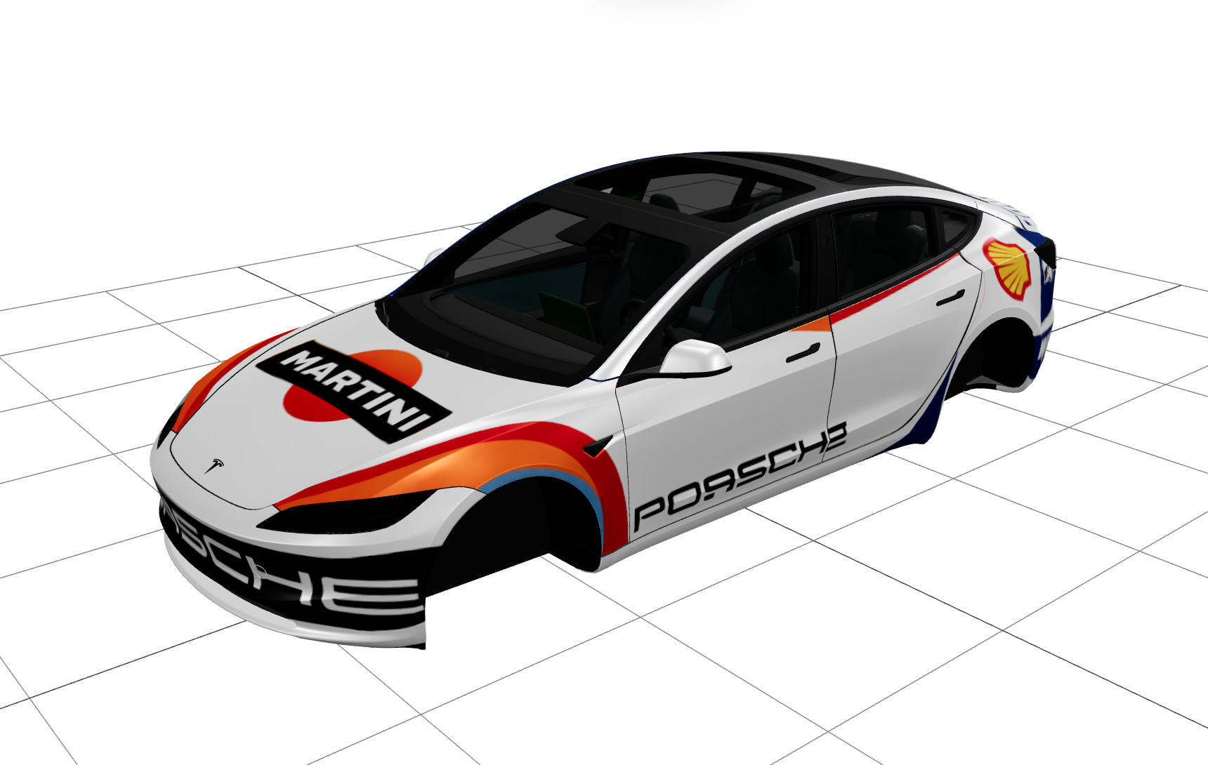 赛车皮肤 实车效果图 1