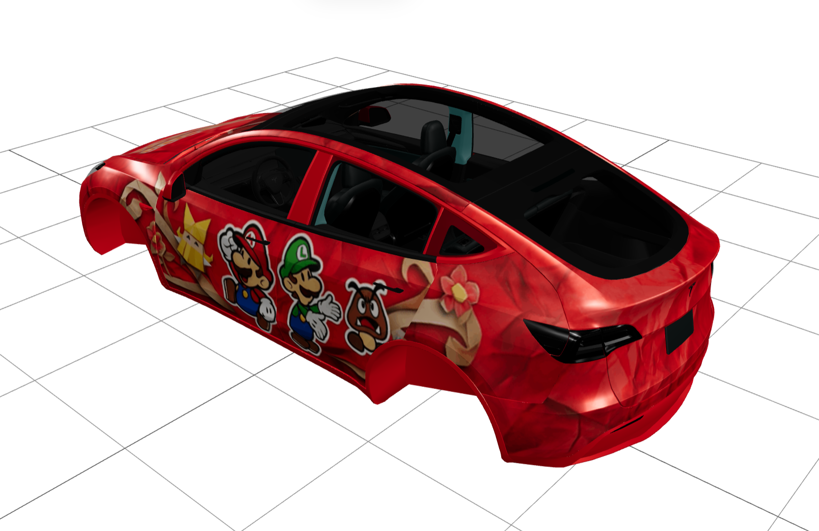 马里奥精品皮肤 实车效果图 2