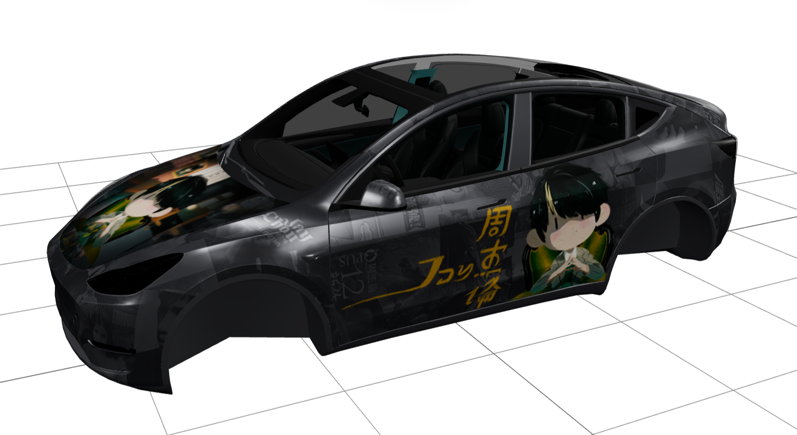 杰伦Q版 实车效果图 2